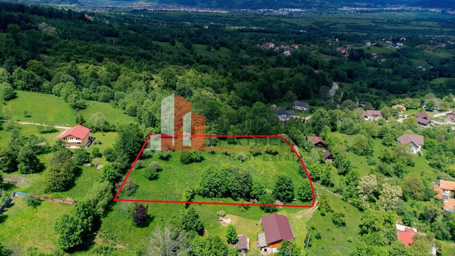 Teren Construcții intravilan de 6273 mp, în Bran