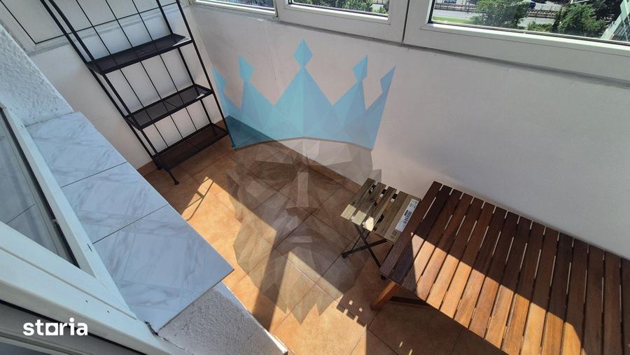 Apartament cu 2 camere, mobilat în Grivița