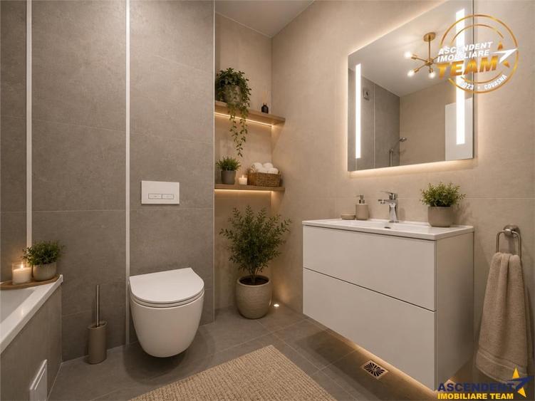 Apartament cu 2 camere semidecomandat în Central