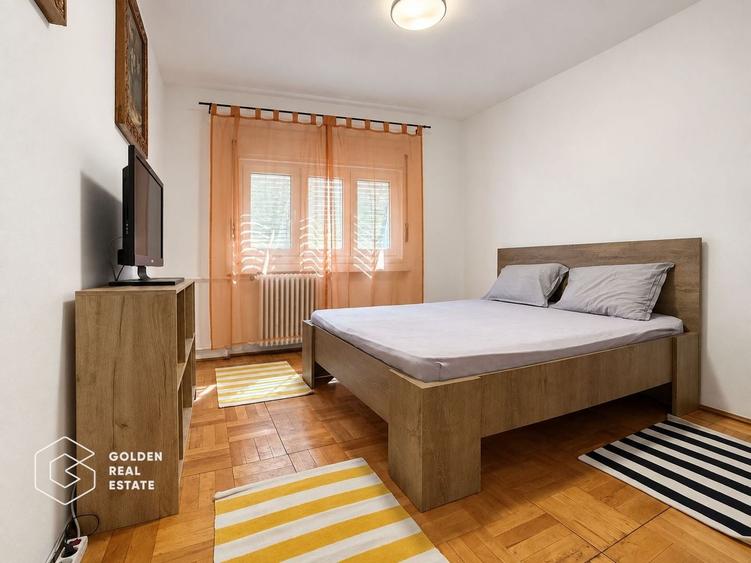 Apartament cu 3 camere semidecomandat în Central