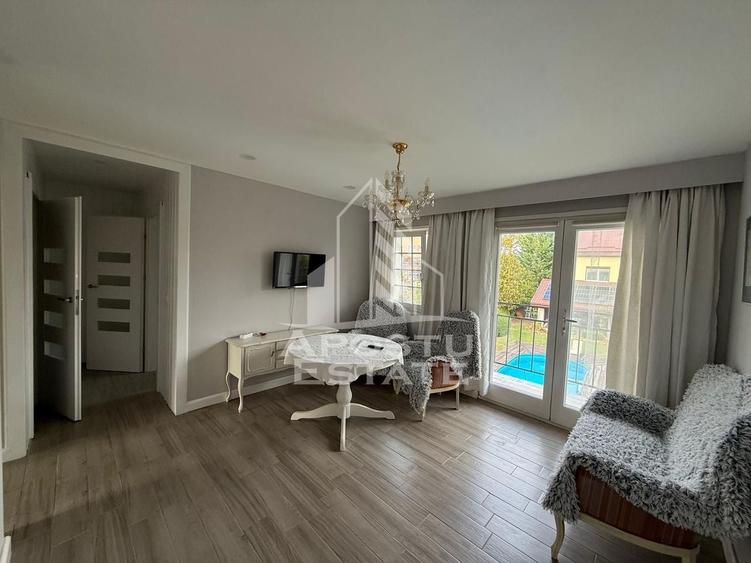 Apartament cu 2 camere semidecomandat, mobilat în Braytim