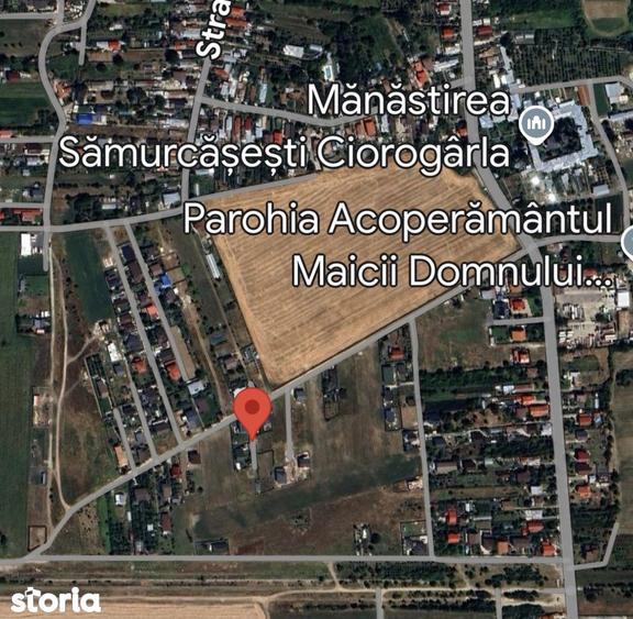 Teren de 500 mp, în Ciorogârla