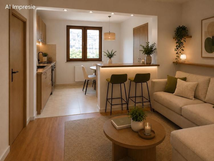 Apartament cu 2 camere în Florești