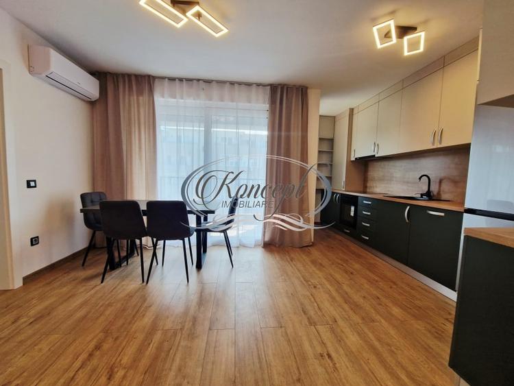 Apartament cu 2 camere semidecomandat, mobilat în Florești