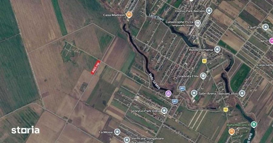 Teren 4465 mp Str. Nuferilor, Vidra - Berceni, Ilfov - 2