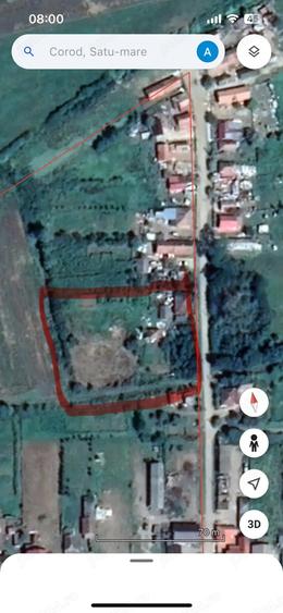Casă cu 2 camere cu Teren 19 Mp în Corod