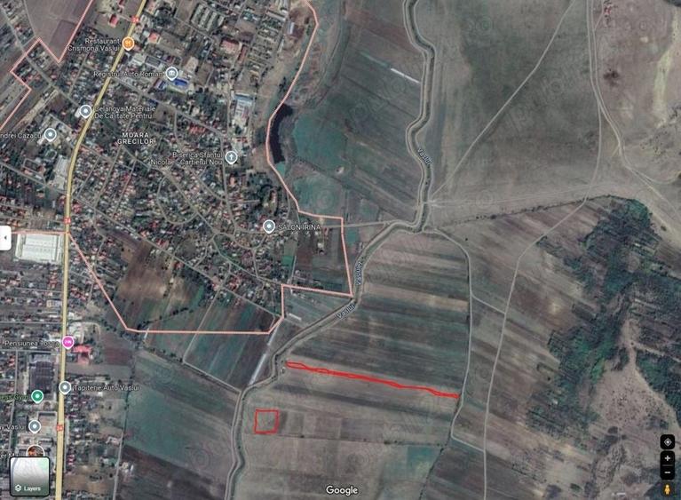 Teren de 6800 mp, în Central