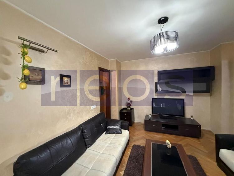 Apartament cu 3 camere, mobilat în P-ța Romană