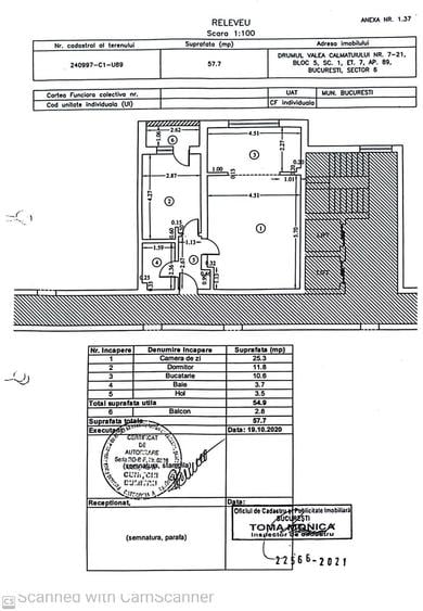 Apartament cu 2 camere decomandat în Drumul Taberei