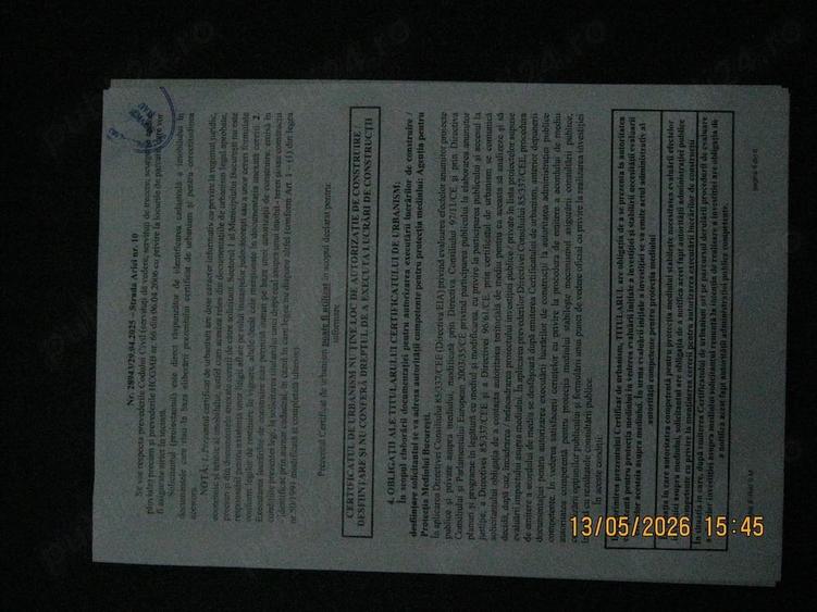 Casă cu Teren 1521 Mp în Chitila