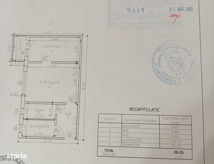 Apartament cu 2 camere în Vest