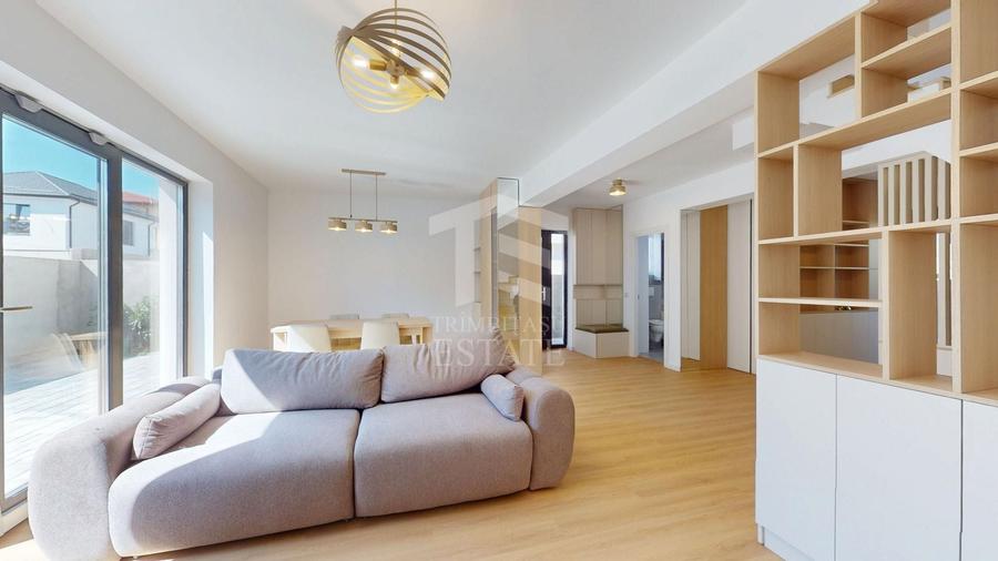 Duplex cu 4 camere cu Canalizare în Exterior Vest