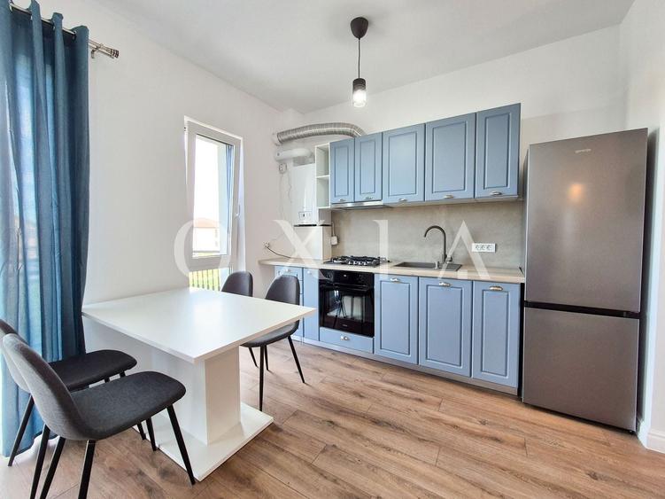 Apartament cu 2 camere semidecomandat, mobilat în Giroc