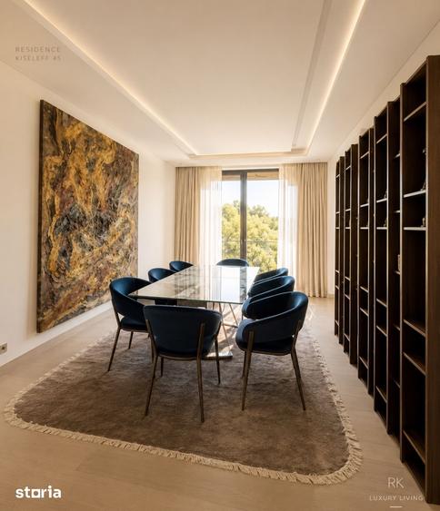 Apartament cu 5 camere decomandat în Arcul de Triumf