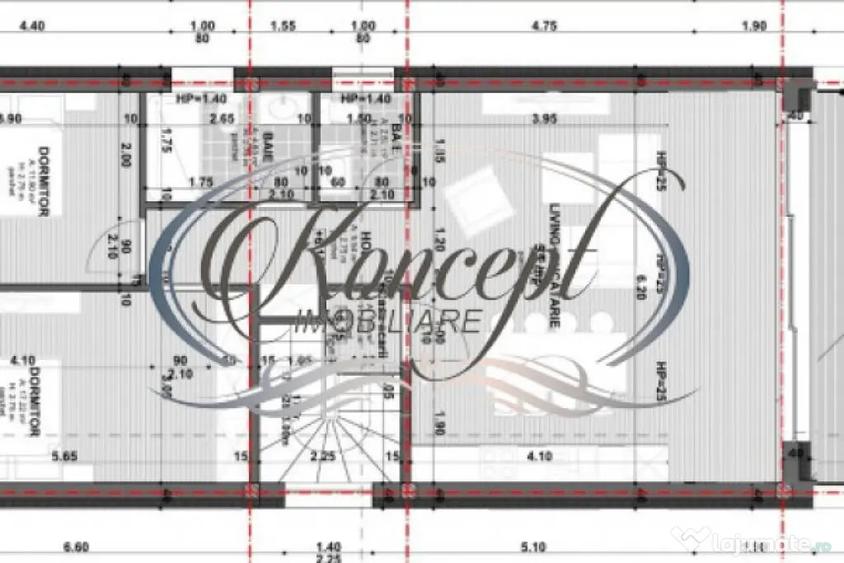Apartament cu 3 camere semidecomandat în Andrei Mureșanu