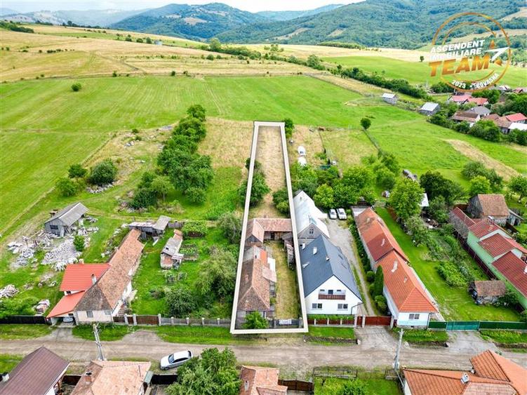 Casă individuală cu 3 camere cu Teren 1087 Mp în Micfalău