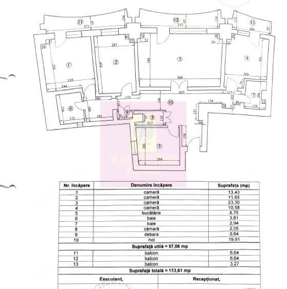 Apartament cu 4 camere decomandat în Lujerului