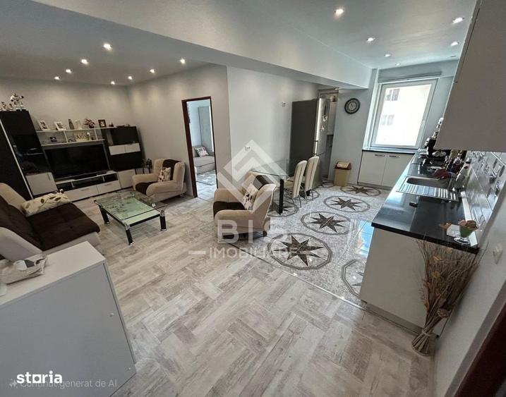 Apartament cu 3 camere în Calea Moldovei