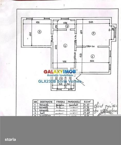 Apartament cu 4 camere în Unirii