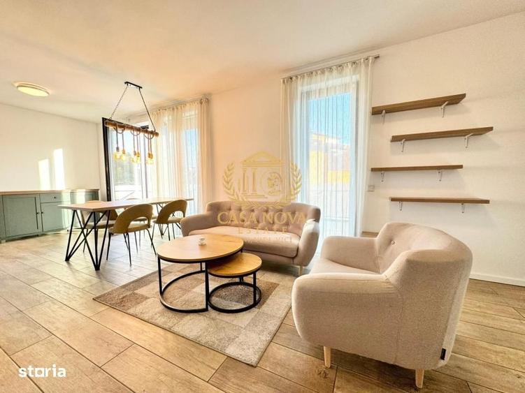 Apartament cu 2 camere, mobilat în Andrei Mureșanu