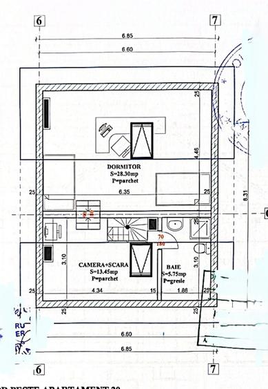 Apartament cu 4 camere în Păcurari