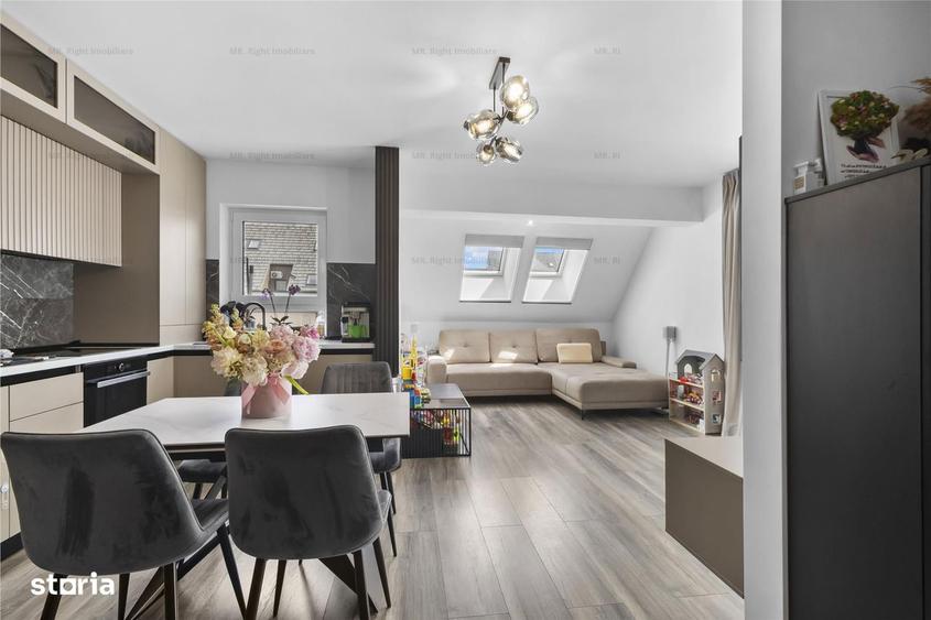 Apartament cu 3 camere, mobilat în Tractorul