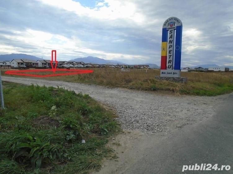 Teren de 759 mp, în Sânpetru
