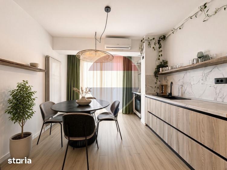 Apartament cu 2 camere semidecomandat în Nord
