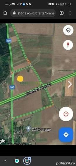 Teren de 7000 mp, în Brănești