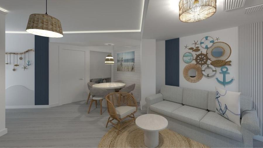 Apartament cu 3 camere în Nord