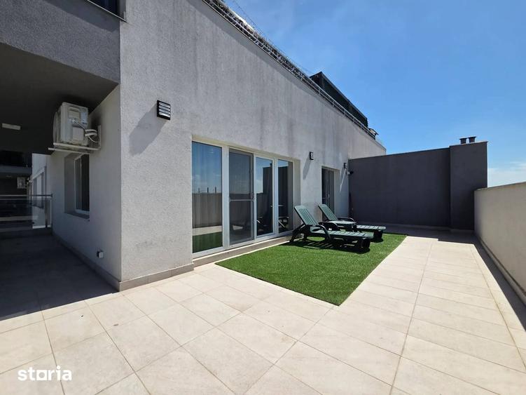 Apartament 2 camere cu Terasa Mobilat Utilat Nou Parcul Teilor - 9