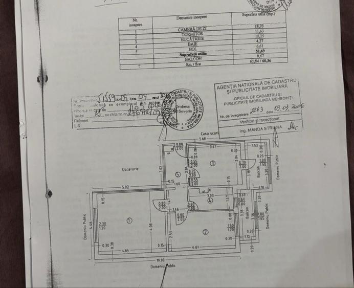Apartament cu 2 camere decomandat în Exterior Vest