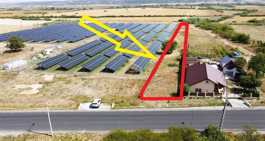 Teren Construcții intravilan de 1639 mp, în Sud