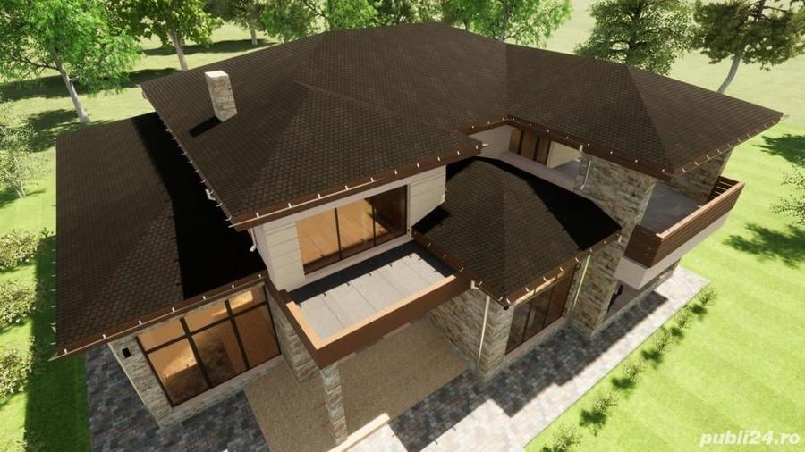 Casă cu 5 camere cu Teren 2000 Mp în Gârdani