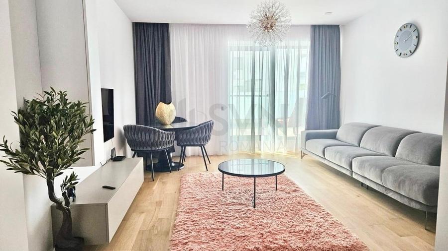 Apartament cu 2 camere decomandat, mobilat în Herăstrău