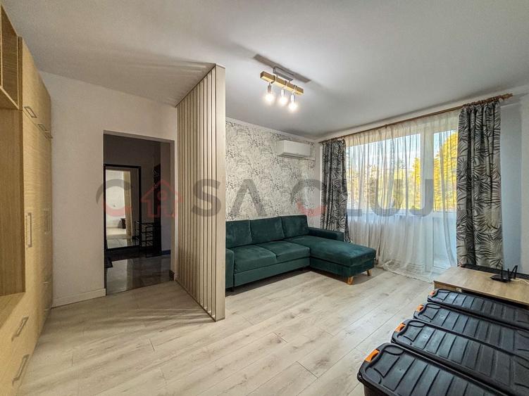 Apartament cu 2 camere semidecomandat, mobilat în Gheorgheni