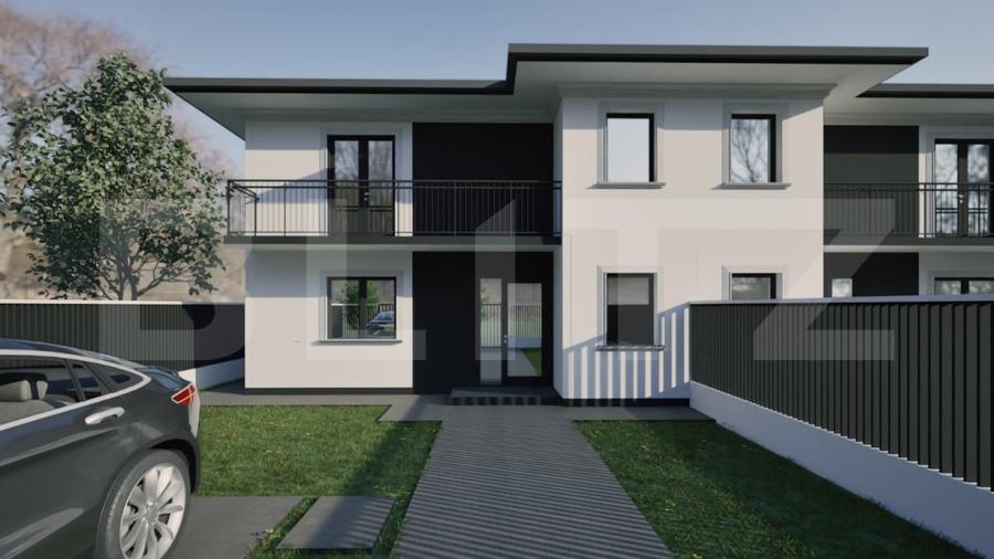 Duplex cu 4 camere cu Canalizare în Periferie
