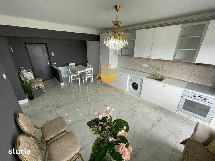 Apartament cu 3 camere, mobilat în Baciu