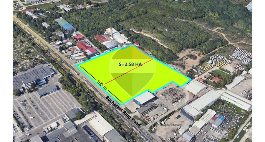 Teren Construcții intravilan de 25895 mp, în Est