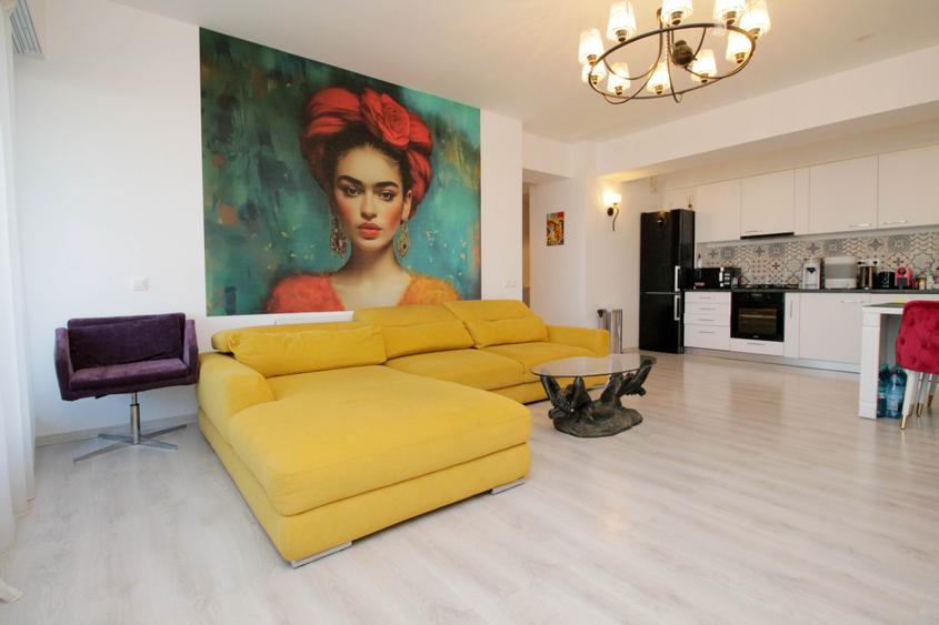 Apartament cu 3 camere semidecomandat, mobilat în Pipera — fotografia 1