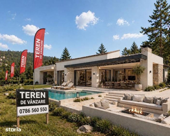 Teren ideal pentru casa individuala! PUZ aprobat Faget - 1