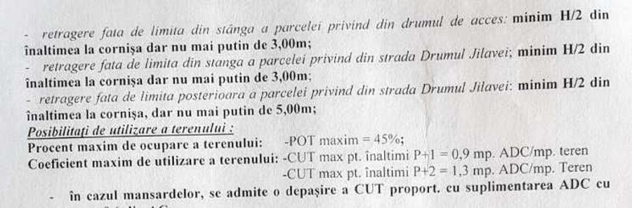 Teren 291 mp Aparatorii Patriei | Drumul Jilavei | P+2+M | POT 45% | intre case - 1