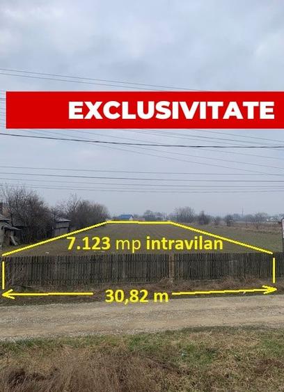 Teren Construcții intravilan de 7123 mp, în Central