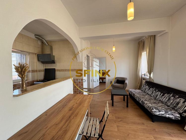 Apartament cu 4 camere semidecomandat, mobilat în Cișmigiu