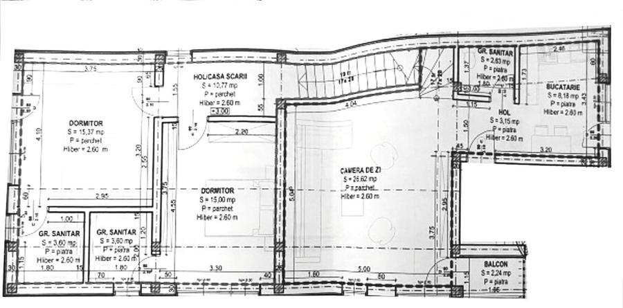 Duplex cu 6 camere cu Canalizare în Zorilor