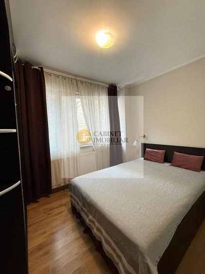 Apartament cu 2 camere nedecomandat, mobilat în Cișmigiu