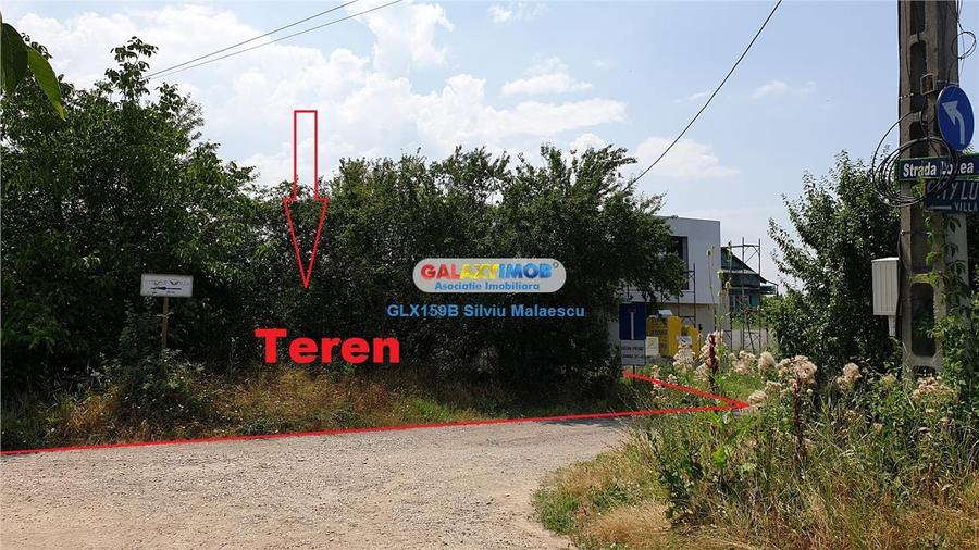 Teren Construcții intravilan de 2506 mp, în Străulești