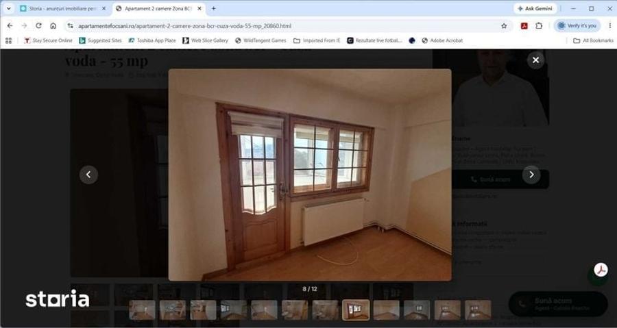 Apartament cu 2 camere în Est