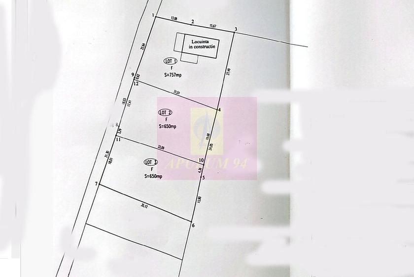 Casă cu 3 camere în Central