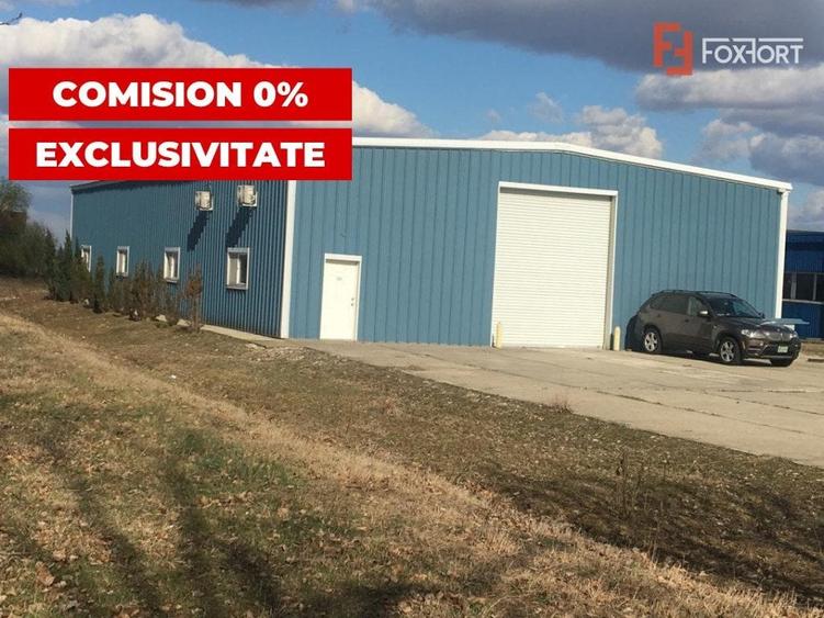 Spațiu industrial, de 1,000 mp, în Sacoșu Mare